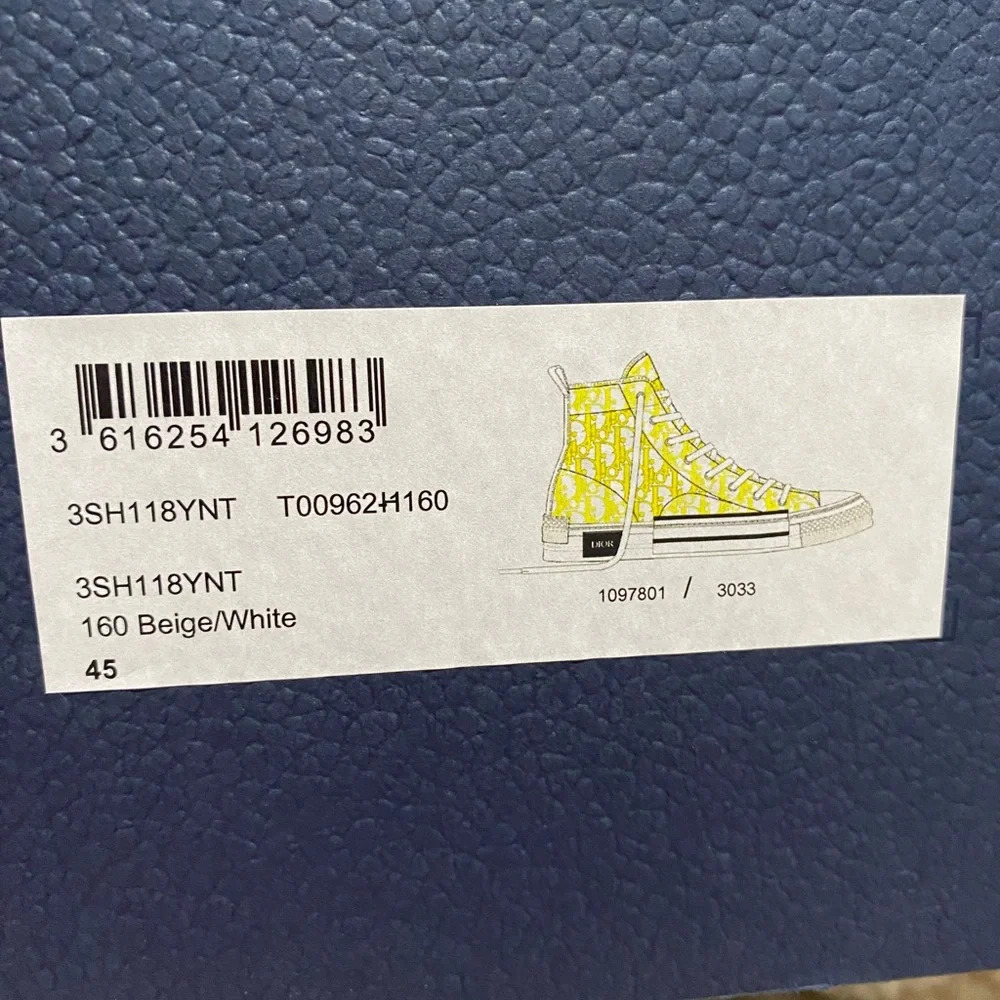 Dior Men’s sneakers worn once - Picture 2 of 5